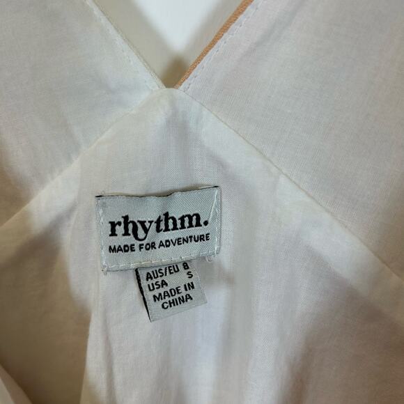 Rhythm Sundown Cotton blend Outdoor Summer Mini Dress Women’s Size Small - Picture 5 of 10